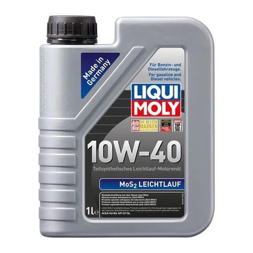 10W40 Motor Yağı Kısmi Sentetik MoS2'li Leichtlauf 1 Litre
