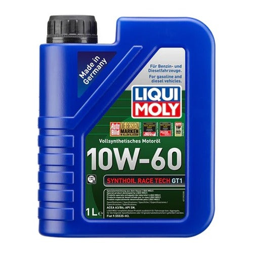 10W60 Motor Yağı Synthoil Race Tech GT1 1 Litre