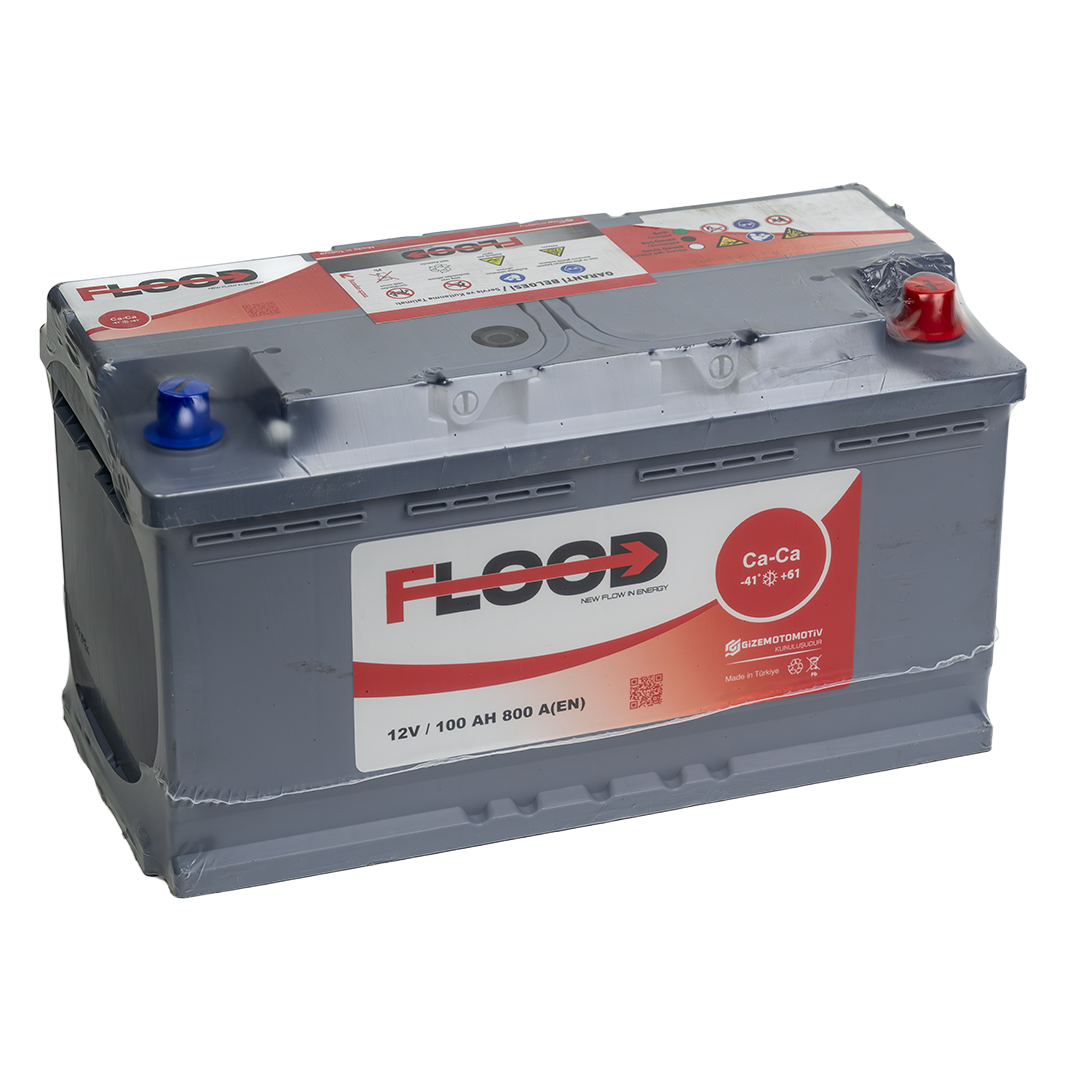 FLOOD 100 Amper 12 Volt Akü