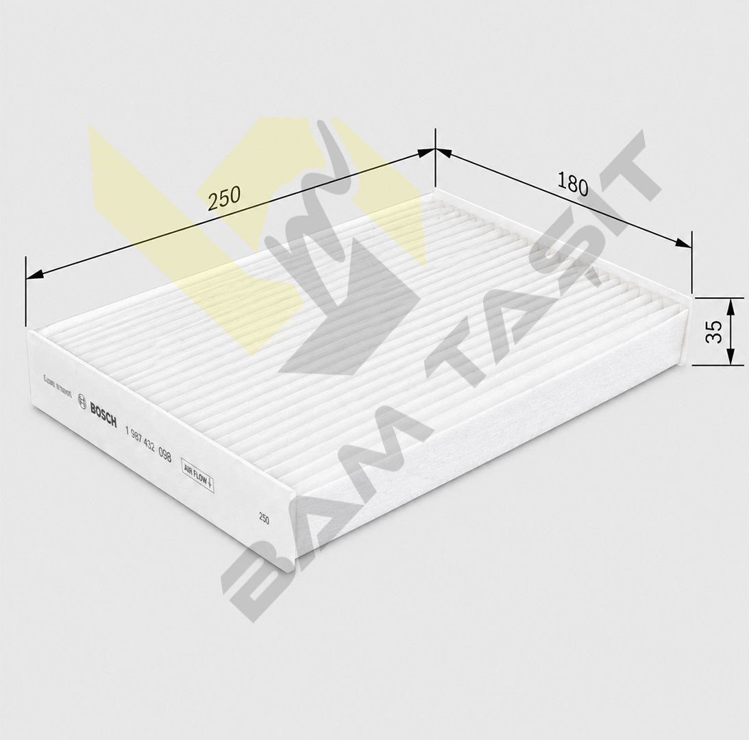 POLEN FİLTRESİ (KARBONSUZ) DOKKER 12> LODGY 12>/NİSSAN X-TRAIL 13>